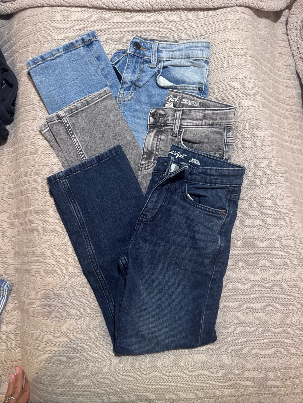 Cat & Jack Boys Jeans Bundle size 8
